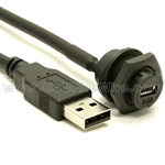 Waterproof USB Micro-B to A Cable