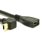 USB 2.0 Up Angle Mini-B  Extension Cable