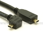 Right Angle Micro to Micro HDMI Cable