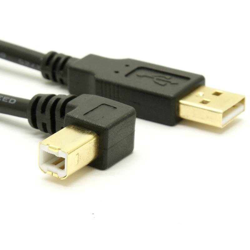 USB 2.0 Device Cable (Right Angle)