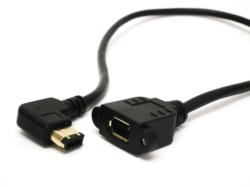 FireWire Extension Cable (Left Angle)
