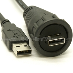 Waterproof USB Cable - A to A