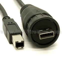 Waterproof USB Cable - A to B