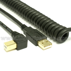 USB 2 Right B to A<br> (Helix Cable)