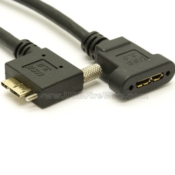 USB 3.0 Adapter - Micro-B - Right Angled
