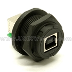 USB Waterproof Coupler - B female / B female