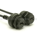 Waterproof USB Double Mountable Cable