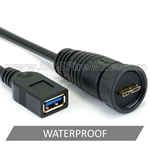 USB 3.0 Waterproof Micro-B Extension