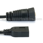 USB 3 Waterproof A to Micro-B Extension