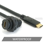 USB 3.1 Waterproof C Extension Right Angle