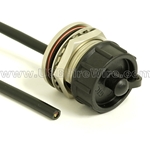 USB Ruggedized A Female to Blunt Cut