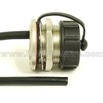 USB Ruggedized A Female to Blunt Cut