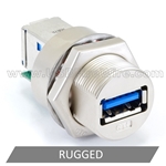 USB 3 Rugged Coupler - AF/BF