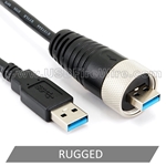 USB 3 Ruggedized Cable - AM/AM