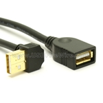 USB 2.0 Up Angle Extension Cable