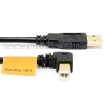 USB 2 Right B to A<br> (High-Temp Cable)