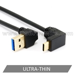 USB 3 Down A to Up/Down C <BR> (Ultra-Thin)