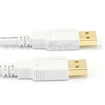 USB 2 A to A (White Cable)