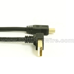 USB 2.0 Down Angle A to Mini-B  Cable