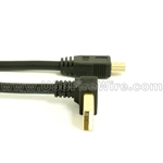 USB 2.0 Up Angle A to Mini-B Cable