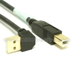 USB 2.0 Down Angle A to B Cable