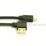 USB 2.0 Right Angle A to Mini-B Cable