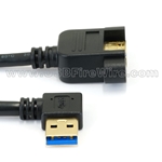 USB 3 Right A Extension Cable (Panel Mount)