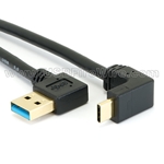 USB 3.1 Right Angle A to Up Angle C