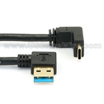 USB 3 Right A to Up/Down C