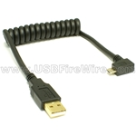 USB 2 A to Right Micro-B (Helix Cable)