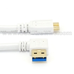 USB 3 Right A to Micro-B (White Cable)