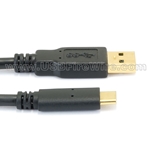 USB 3.1 Cable Straight Angle A to C