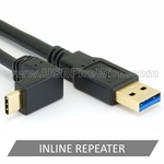 USB 3.1 Up/Down C to A<br> (Extra Long Cable)