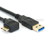 USB 3.0 Cable - Right Angle Micro