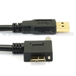 USB 3 A to Right Locking Micro-B (High-Flex)
