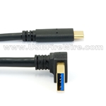 USB 3.1 Cable Up Angle A to C