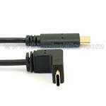 USB 2 Ultra-Thin Device Cable - C Male to Up/Down C Male - 6-wire