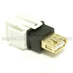 USB 2.0 Gender Changer - AF/AF - White