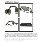 USB Splitter Cable