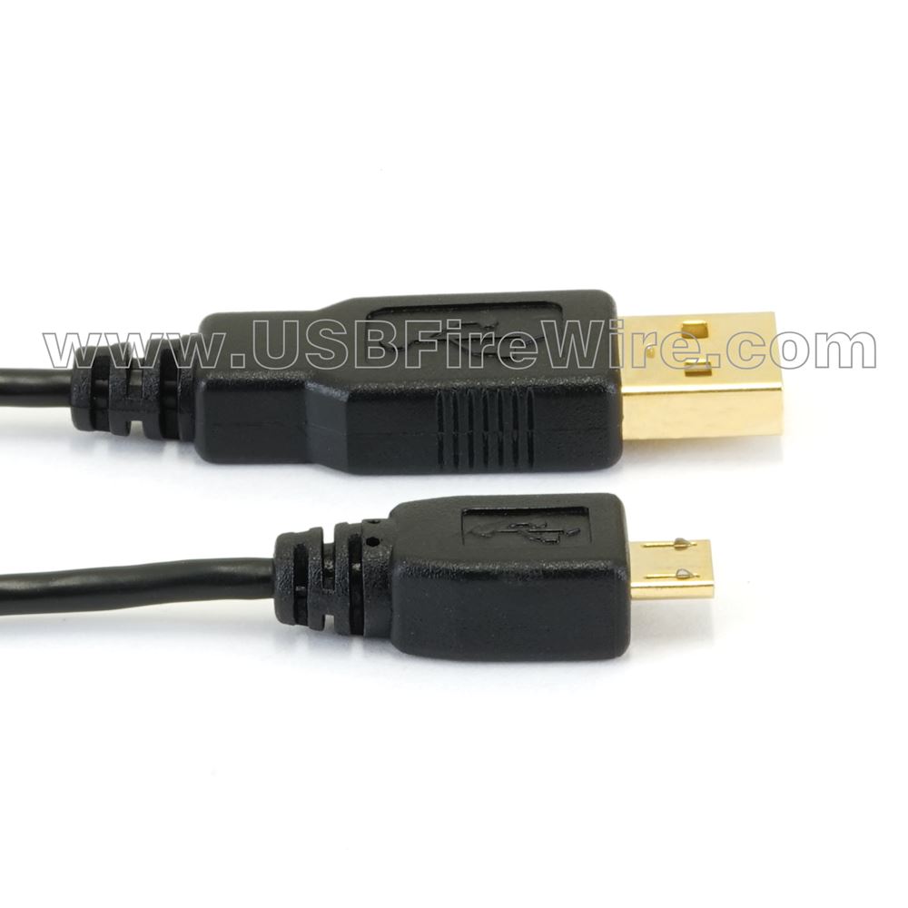 Ultra-thin and flexible A to Micro-B USB Cable - 877.522.3779
