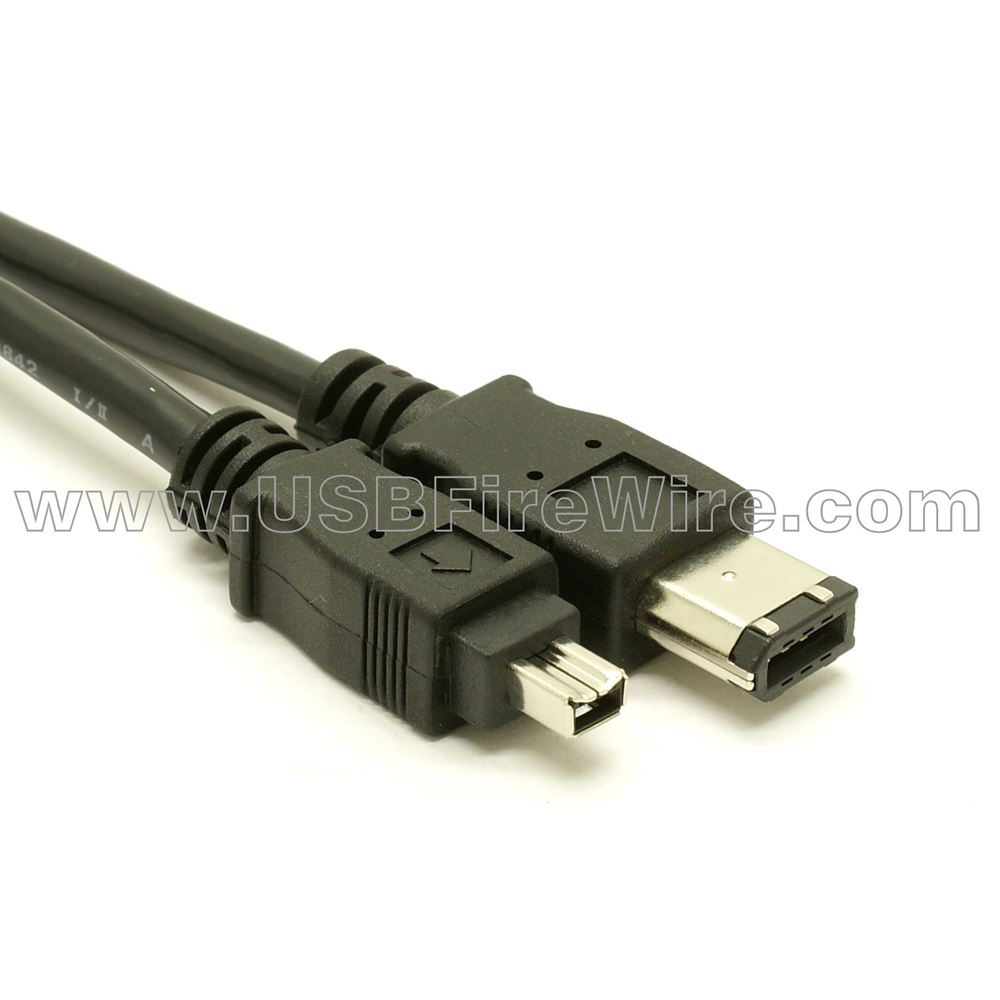 Câble Firewire - Câble Firewire, Connecteur 1 : 4 pôles Frewire, Connecteur  2 : 9 pôles Firewire, Longueur : 1 mètre Plaqué or Marque : Delock
