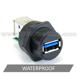 USB 3 Waterproof Coupler - AF/BF