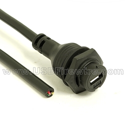 USB Mini-B Waterproof cable