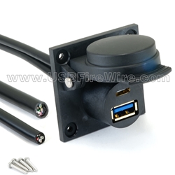 USB C Female / A Female Charging - Self Sealing