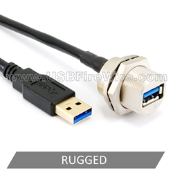 USB 3.0 Waterproof Connector - Rugged