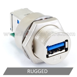 USB 3 Rugged Coupler - AF/BF