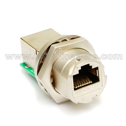 RJ45 Zinc Alloy Rugged Coupler