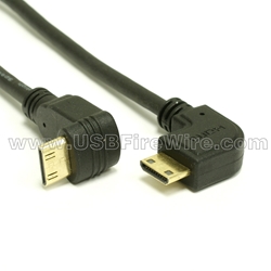 Up Angle Mini HDMI Cable
