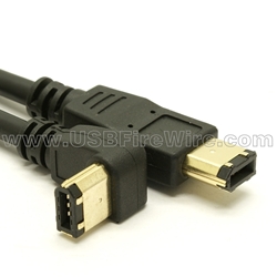 Down Angle Firewire Cable
