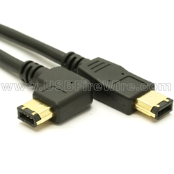 Left Angle FireWire Cable